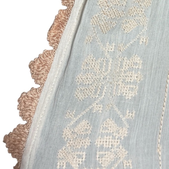 Jonathan Simkhai semi-sheer off white
Embroidered Side Slit Pants Size Small - Picture 7 of 12